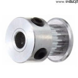 Ozubené kolo GT2 20 zubů na 5 mm hřídeli pro 6 mm široký řemen RepRap 3D CNC tiskárna