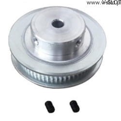 Ozubené kolo GT2 60 zubů na 5 mm hřídeli pro 6 mm široký řemen RepRap 3D CNC tiskárna