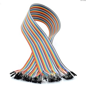 Przewody połączeniowe żeńsko-żeńskie 60cm - 40szt.