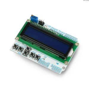Velleman WPSH203 LCD Keypad Shield - displej pro Arduino