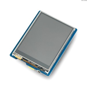 TFT LCD dotykovĂ˝ displej Rev 2.1 2,8'' 320x240px SPI se ÄŤteÄŤkou microSD - Shield pro Arduino - Waveshare 10684