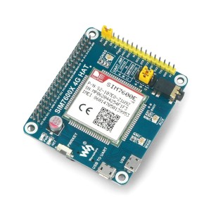 LTE GPS HAT - LTE/GPRS/GPS SIM7600E-H overlay pro Raspberry Pi 4B/3B+/3B/2B/Zero - Waveshare 14952