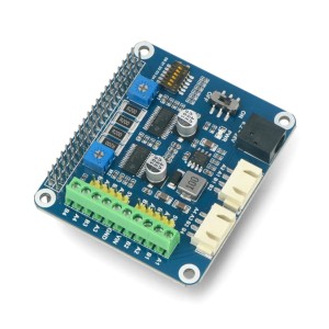 Kryt krokovĂ©ho motoru - 28V/2,5A dvoukanĂˇlovĂ˝ ovladaÄŤ krokovĂ©ho motoru pro Raspberry Pi - Waveshare 15669