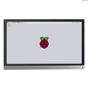 IPS 15,6'' 1920x1080px LCD kapacitnĂ­ dotykovĂˇ obrazovka HDMI + USB C pro Raspberry Pi +pouzdro+baterie+etui - Waveshare 16549