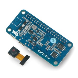 ESP32 One Kit - mini vĂ˝vojovĂˇ deska s WiFi a Bluetooth + kamera OV2640 - Waveshare 19186