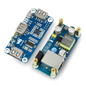 PoE Ethernet / USB HUB HAT pro Raspberry Pi Zero - Waveshare 19635