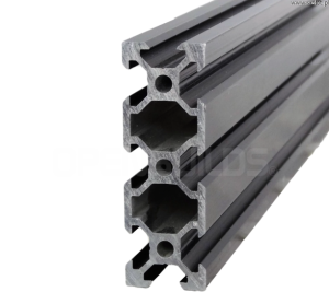 V-SLOT 2060 - černě eloxovaný 2500 mm