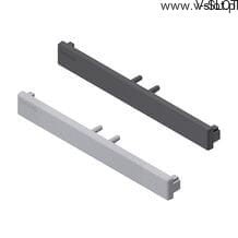 Víčko 15X120 šedé