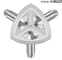 Uzlový držák R40x40 [10].