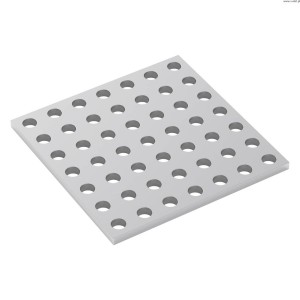 Deska s otvory řady 1116 (7 x 7 otvorů, 56 x 56 mm)