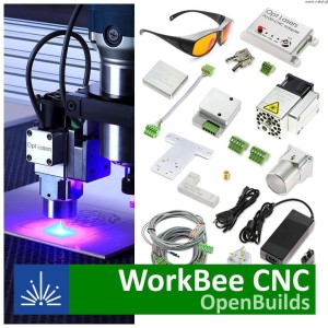 Zestaw do rozbudowy lasera OpenBuilds WorkBee o laser PLH3D-6W-XF+ i LaserDock