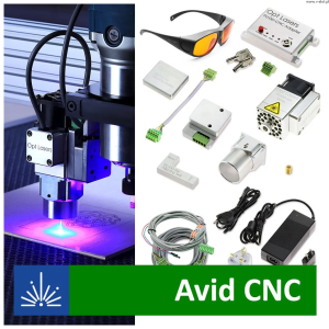 Zestaw do rozbudowy routera Avid o laser PLH3D-6W-XF+ i LaserDock