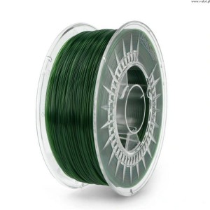 Devil Design PETG 1,75 mm 1 kg vlákna - zelená průhledná