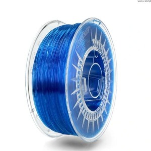 Devil Design PETG 1,75 mm 1 kg vlákna - Super Blue Transparent