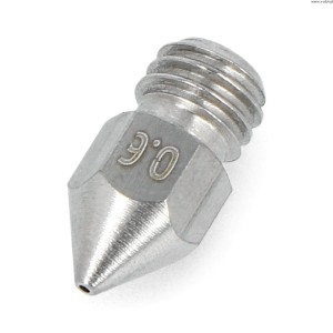 Dysza 0,6mm MK8 - filament 1,75mm - stal nierdzewna AMS-22002