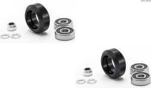 2x sada: V-SLOT Solid V Wheel Kit