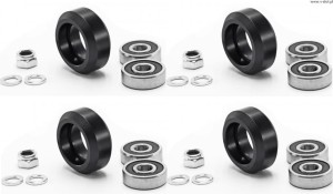 4 x sada: V-SLOT Solid V Wheel Kit váleček