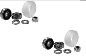 2x sada: V-SLOT Xtreme Solid V Wheel Kit.