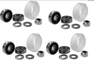 4 x sada: V-SLOT Xtreme Solid V Wheel Kit.