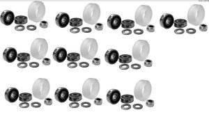 10 x sada: V-SLOT Xtreme Solid V Wheel Kit.