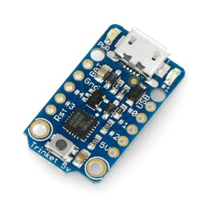 Trinket - MiniaturnĂ­ mikrokontrolĂ©r - 5V - Adafruit 1501