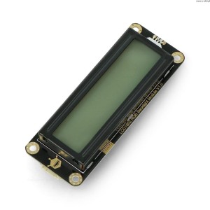 DFRobot Gravity - 2x16 I2C LCD displej s RGB podsvĂ­cenĂ­m - pro Arduino