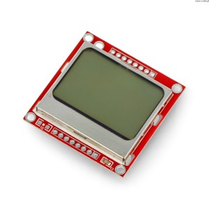 GrafickĂ˝ displej LCD 84x48px - Nokia 5110 - SparkFun LCD-10168