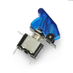 PĂˇkovĂ˝ vypĂ­naÄŤ 12V/20A s osvÄ›tlenĂ­m - modrĂ˝ - Adafruit 3306