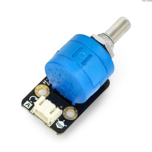 Modul vĂ­ceotĂˇÄŤkovĂ©ho potenciometru DFRobot Gravity 10kÎ©/10rpm.