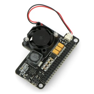 PoE Hat - NapĂˇjecĂ­ modul PoE pro Raspberry Pi 4B/3B+ + ventilĂˇtor - UCTRONICS U6110