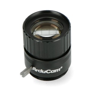Objektiv CS Mount 25mm - manuĂˇlnĂ­ ostĹ™enĂ­ - pro kameru Raspberry Pi - ArduCam LN041