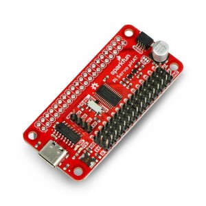 Servo pHAT - 16kanĂˇlovĂ˝ I2C PWM regulĂˇtor pro Raspberry Pi - SparkFun DEV-15316