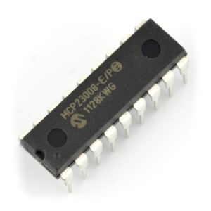 MCP23008-E/P - 8kanĂˇlovĂ˝ expandĂ©r vedenĂ­ I2C