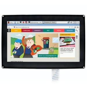 DotykovĂ˝ displej H - TFT kapacitnĂ­ LCD 10,1'' 1024x600px pro Raspberry + pouzdro - Waveshare 11557