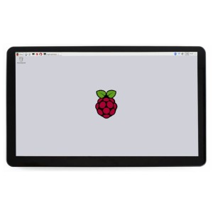 IPS 15,6'' (H) 1920x1080px LCD kapacitnĂ­ dotykovĂˇ obrazovka HDMI + USB pro Raspberry Pi + kryt - Waveshare 16645