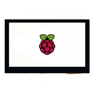 DotykovĂ˝ displej - kapacitnĂ­ LCD 4,3'' IPS 800x480px DSI pro Raspberry Pi - Waveshare 16239