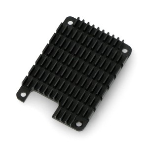 HlinĂ­kovĂ˝ chladiÄŤ pro Raspberry Pi CM4 Compute Module 4 s teplovodivou pĂˇskou - ÄŤernĂ˝
