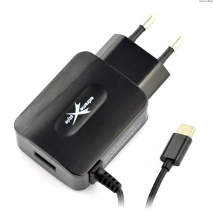 NapĂˇjecĂ­ zdroj Extreme USB 3.1 typ C + USB 5V/3,1A pro Raspberry Pi 4B