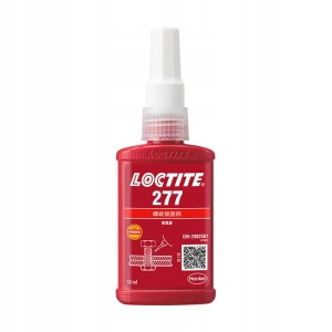LOCTITE 277 – 50ML | ČERVENÉ ANAEROBNÍ LEPIDLO NA VELKÉ ZÁVITY | VELMI TĚŽKO DEMONTOVATELNÉ