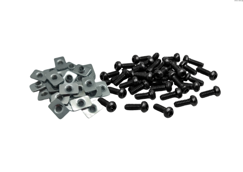 Sada: 25x T-NUT M5 + 25x imbusový šroub M5x8mm s kulatou hlavou