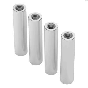 Rozpěrka M4 x 0,7 mm série 1501 (průměr 6 mm, délka 27 mm) - 4 ks.