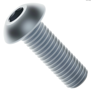 Pozinkovaný šroub s kulovou hlavou řady 2802 (M4 x 0,7 mm, délka 12 mm) - 25 ks.