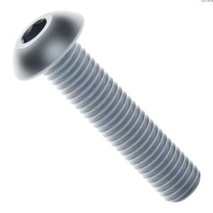 Pozinkovaný šroub s kulovou hlavou řady 2802 (M4 x 0,7 mm, délka 18 mm) - 25 ks.
