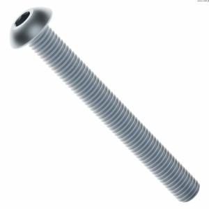 Pozinkovaný šroub s kulovou hlavou řady 2802 (M4 x 0,7 mm, délka 35 mm) - 25 ks.