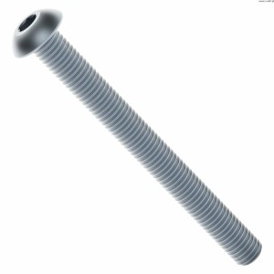 Pozinkovaný šroub s kulovou hlavou řady 2802 (M4 x 0,7 mm, délka 40 mm) - 25 ks.