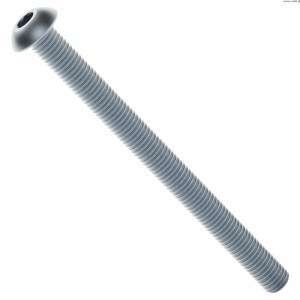 Pozinkovaný šroub s kulovou hlavou řady 2802 (M4 x 0,7 mm, délka 50 mm) - 25 ks.