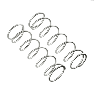 Tlačná pružina (6 mm ID x 8 mm OD, max. zatížení 1,1 kg, délka 4-25 mm) - 2 kusy