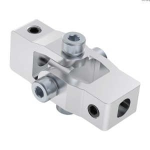 Univerzální kloub řady 4003 se stavěcím šroubem (otvor D 6 mm až otvor D 6 mm)