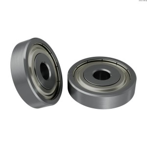 Kuličkové ložisko bez příruby řady 1600 (vnitřní průměr 4 mm x vnější průměr 16 mm, tloušťka 4 mm) - 2 ks.