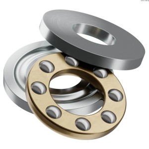 Axiální kuličkové ložisko řady 1613 (6 mm vnitřní x 14 mm vnější, tloušťka 5 mm)